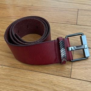 Linea Pelle leather belt